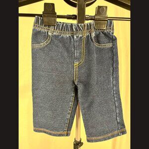 7 For All Mankind Baby Jeans Size 0-3 Months Soft Denim Infant Toddler Pants